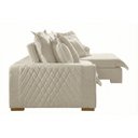 Ver imagem 5 de Sofá Retrátil e Reclinável 3 Lugares 250cm Linho Zeus Yescasa