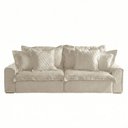 Ver imagem 4 de Sofá Retrátil e Reclinável 3 Lugares 250cm Linho Zeus Yescasa