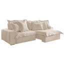 Ver imagem 6 de Sofá Retrátil e Reclinável 3 Lugares 250cm Linho Zeus Yescasa