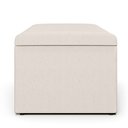 Ver imagem 7 de Calçadeira Recamier Baú Para Cama Box Solteiro Dália 100x50 Cm W01 Linho Cru - Lyam Decor