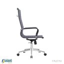 Ver imagem 4 de Cadeira Office Giratória Manhattan Presidente PU Braços Fixos - Fratini