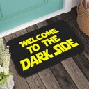 Ver imagem 3 de Tapete Star Wars Welcome To The Dark Side Capacho Divertido Yaay
