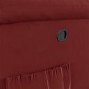 Ver imagem 6 de Poltrona do Papai Reclinável Sala de Cinema Barcelona Manual Veludo Vermelho