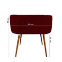 Ver imagem 5 de Mini Berço Moises Suede Marsala - D'classe Decor