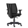 Cadeira Addit Ergonômica - 4124 Nr17 da Abnt com Regulagem de Braço (tecido Crepe Cor: Vermelho) - 3