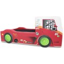 Ver imagem 3 de Cama Carro Truck Solteiro Estofada - Cor Vermelha