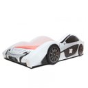 Ver imagem 3 de Cama Carro Jet Solteiro Estofada - Cor Branca