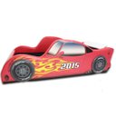 Ver imagem 2 de Cama Carro Street Solteiro Estofada - Cor Vermelha