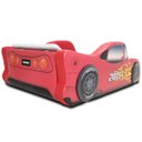 Ver imagem 3 de Cama Carro Street Solteiro Estofada - Cor Vermelha