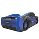 Ver imagem 3 de Cama Carro Smile Solteiro Estofada - Cor Azul