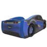Cama Carro Smile Solteiro Estofada - Cor Azul - 3