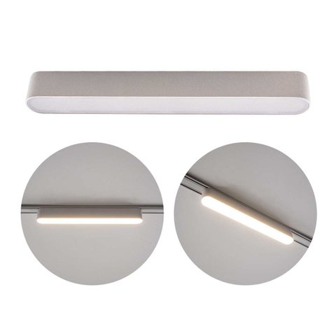 Módulo Led Difusor Kay Magnético 12w 3000k P/ Trilho 6706 Nordecor St3071