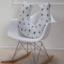 Ver imagem 3 de Almofada Amamentação Bebê 100% Algodão Percal 200 Fios Moderninhos:space