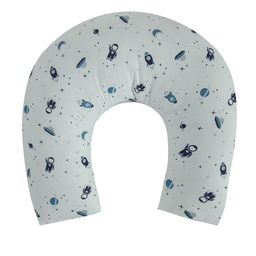 Almofada Amamentação Bebê 100% Algodão Percal 200 Fios Moderninhos:space - 1