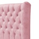 Ver imagem 3 de Cabeceira Queen Everest P02 160cm para Cama Box Suede - Doce Sonho Móveis Rosa Bebê