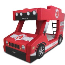 Beliche Bombeiro Infantil Estofada - Cor Vermelha - 2