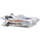 Ver imagem 1 de Cama Nave X Wing Infantil Estofada - Cor Branca