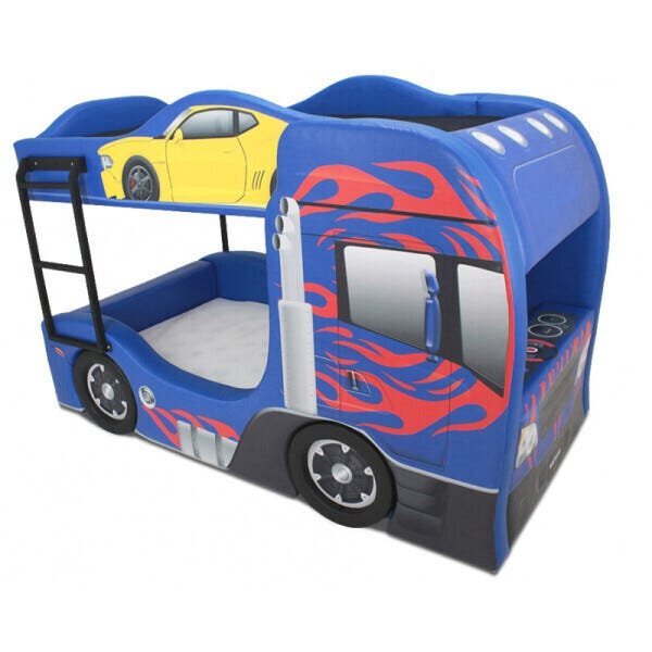 Beliche Prime Infantil Estofada com Rodas Embutidas - Cor Azul - 1