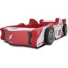 Cama Carro F1 Shock Solteiro Estofada - Cor Vermelha - 3