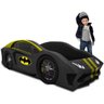 Cama Solteiro Estofada Aventador BatBoy Cama Carro do Brasil Preta - 2