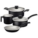 Ver imagem 2 de Jogo Conjunto Panelas Tramontina 4 Peças Turim - Preto