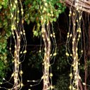 Ver imagem 2 de Pisca Chuva de Ouro Cascata 200 Lâmpadas Led Warm Bivolt - Art Christmas