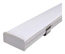 Ver imagem 3 de Perfil Sobrepor Slim 1m + Fita Led Cob + Fonte - Aluminio - 4000k