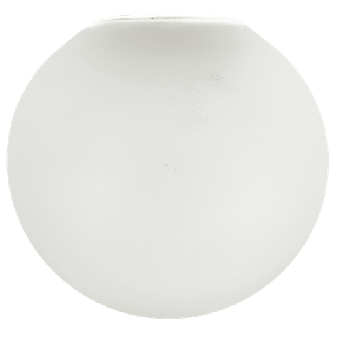 Globo de Vidro sem Colar 15 X 28 para Lustre e Pendente:fosco Incolor/n/a