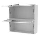 Ver imagem 6 de Armário Aéreo de Cozinha 80cm 2 Portas Basculantes 100% Mdf Phoenix Móvel na Caixa