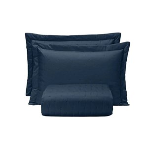 Jogo Cobre Leito Toque de Algodão 250 Fios Casal 220x240cm - Oceano