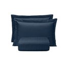 Ver imagem 1 de Jogo Cobre Leito Toque de Algodão 250 Fios Casal 220x240cm - Oceano