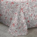 Ver imagem 5 de Cobre Leito Casal Padrão Com Fronhas Piquet Algodão 3 Peças