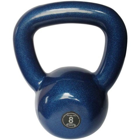 Kettlebell Emborrachado Treinamento Funcional Fitness 8,0 Kg