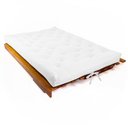 Ver imagem 2 de Sofá Cama Futon L Acquablock Branco Off em Madeira Nobre Maciça