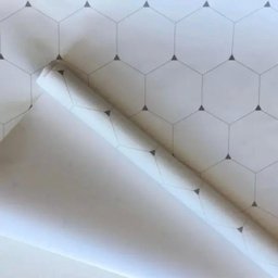 Papel de Parede Geométrica Favo de Mel decoração sala - 2