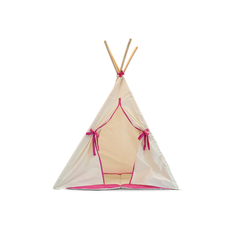 Cabana Infantil Tenda Barraca de Algodão Rosa Nash