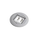 Ver imagem 2 de Caixa de Tomada Embutir Universal Redonda 2 Tomadas Flex Cinza