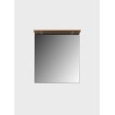 Ver imagem 3 de Gabinete para Banheiro com Cuba e Espelho com Led 80cm Mdf Freijo com Branco Paris - On Móveis