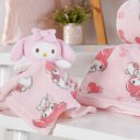 Ver imagem 3 de Manta com Naninha Coral Fleece Turma da Hello Kitty 75x100cm My Melody