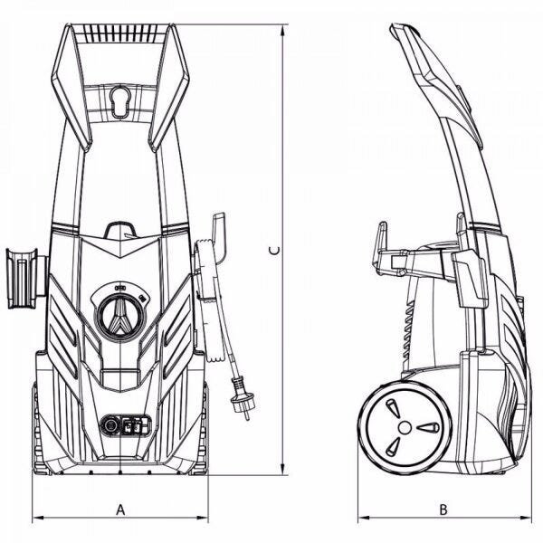 Lavadora de Alta Pressão Tramontina 1400W 127V - 3