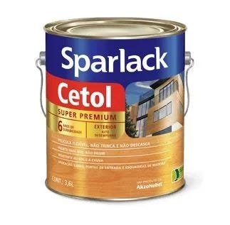 Sparlack Verniz Cetol Acetinado 3,6 litros Cedro - 1