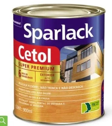 Sparlack Verniz Cetol Acetinado 0,9 litro Mogno