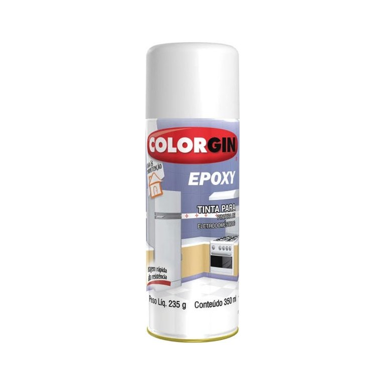 Colorgin Epóxi Spray 350 ml Branco