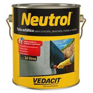 Otto Neutrol 45 Tinta Betuminosa 3,6 litros Preto