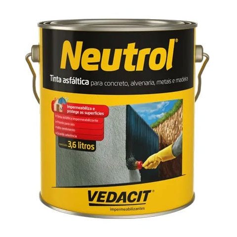 Otto Neutrol 45 Tinta Betuminosa 3,6 litros Preto