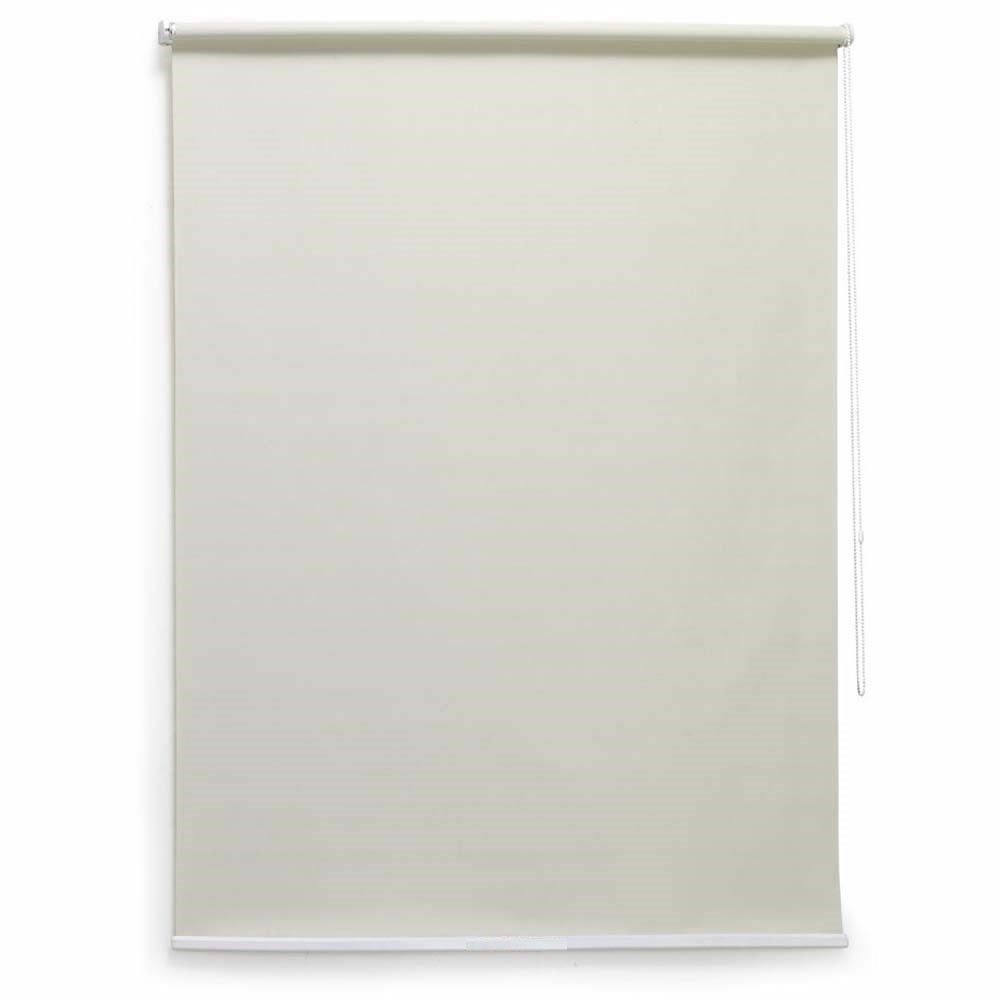 Persiana Rolo Translúcida Bege 160 (L) x 220 (A) cm Cortina Sunscreen Solar Off-White 1,60 X 2,20 - 1