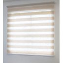 Ver imagem 1 de Persiana Rolo Duplo com Bandô Bege 160 (L) x 160 (A) Cortina Zebra Rainbow Double Vision 1,60 x 1,60