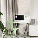 Ver imagem 7 de Persiana Rolo Duplo com Bandô Bege 160 (L) x 160 (A) Cortina Zebra Rainbow Double Vision 1,60 x 1,60