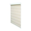 Ver imagem 3 de Persiana Rolo Duplo com Bandô Bege 160 (L) x 160 (A) Cortina Zebra Rainbow Double Vision 1,60 x 1,60