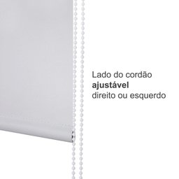 Persiana Rolo Blackout Branca 140 (L) x 220 (A) cm 100% Escuro Cortina Roller Blecaute 1,40 x 2,20m - 7